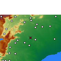 Nearby Forecast Locations - Virudhunagar - Map