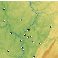 Nearby Forecast Locations - Lower Burrell - Map