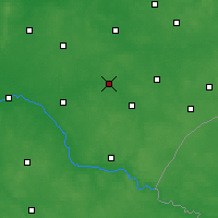 Nearby Forecast Locations - Brańsk - Map