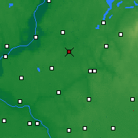 Nearby Forecast Locations - Jabłonowo Pomorskie - Map