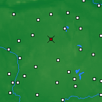 Nearby Forecast Locations - Janowiec Wielkopolski - Map