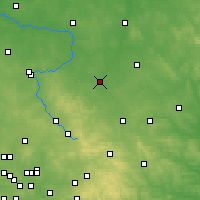 Nearby Forecast Locations - Koniecpol - Map