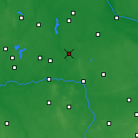 Nearby Forecast Locations - Sompolno - Map