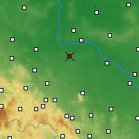 Nearby Forecast Locations - Środa Śląska - Map