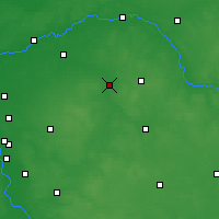 Nearby Forecast Locations - Węgrów - Map