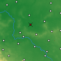 Nearby Forecast Locations - Żmigród - Map