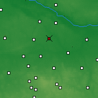Nearby Forecast Locations - Żychlin - Map
