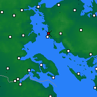 Nearby Forecast Locations - Assens - Map