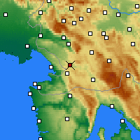 Nearby Forecast Locations - Divača - Map