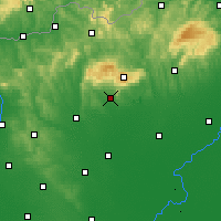 Nearby Forecast Locations - Gyöngyös - Map