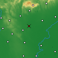 Nearby Forecast Locations - Jászberény - Map