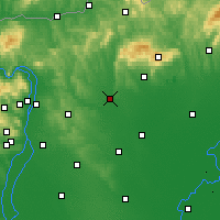 Nearby Forecast Locations - Hatvan - Map