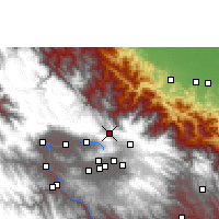 Nearby Forecast Locations - Colomi - Map
