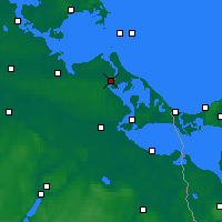 Nearby Forecast Locations - Wolgast - Map
