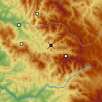 Nearby Forecast Locations - Vişeu de Sus - Map