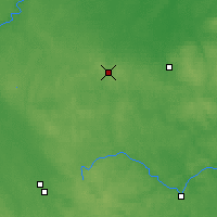 Nearby Forecast Locations - Shakhovskaya - Map