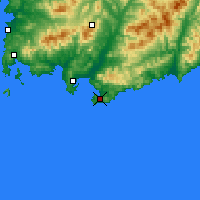 Nearby Forecast Locations - Vrangel - Map