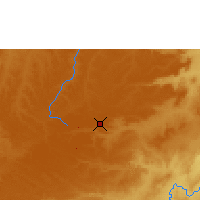 Nearby Forecast Locations - Kamina - Map