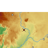 Nearby Forecast Locations - Bafia - Map