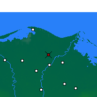 Nearby Forecast Locations - Belqas - Map
