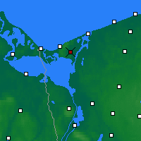 Nearby Forecast Locations - Wolin - Map