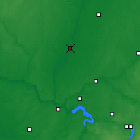 Nearby Forecast Locations - Kėdainiai - Map