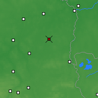 Nearby Forecast Locations - Wisznice - Map