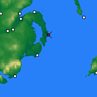 Nearby Forecast Locations - Portavogie - Map