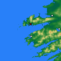 Nearby Forecast Locations - Dingle - Map