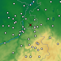 Nearby Forecast Locations - Gulpen-Wittem - Map