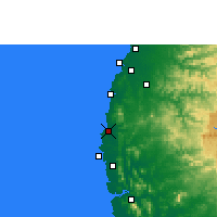 Nearby Forecast Locations - Dahanu - Map