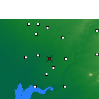 Nearby Forecast Locations - Nadiad - Map