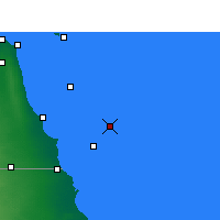 Nearby Forecast Locations - Garoh Island - Map