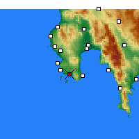 Nearby Forecast Locations - Foinikounta - Map