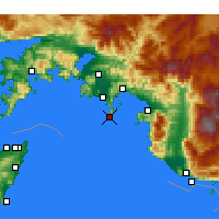 Nearby Forecast Locations - Fethiye - Map