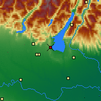 Nearby Forecast Locations - Lake Garda - Map