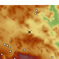 Nearby Forecast Locations - Barstow - Map