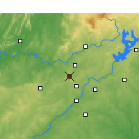 Nearby Forecast Locations - Marietta - Map