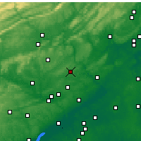 Nearby Forecast Locations - Doylestown - Map