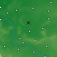 Nearby Forecast Locations - Rawicz - Map