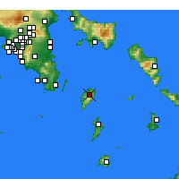 Nearby Forecast Locations - Kea - Map