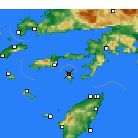 Nearby Forecast Locations - Symi - Map