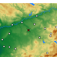 Nearby Forecast Locations - Écija - Map