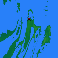 Nearby Forecast Locations - Sanikiluaq - Map