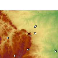 Nearby Forecast Locations - Mariepskop - Map