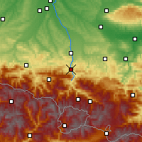 Nearby Forecast Locations - Foix - Map