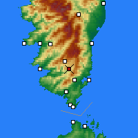 Nearby Forecast Locations - Levie - Map