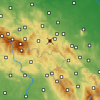 Nearby Forecast Locations - Boguszów-Gorce - Map