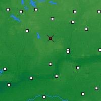 Nearby Forecast Locations - Wałcz - Map