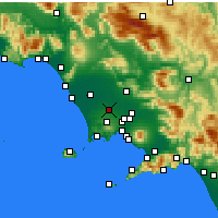 Nearby Forecast Locations - Aversa - Map